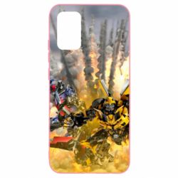 Чохол для Samsung A02s/M02s Bumblebee and Optimus Prime - PrintSalon
