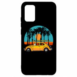 Чехол для Samsung A02s/M02s Car and sunset - PrintSalon