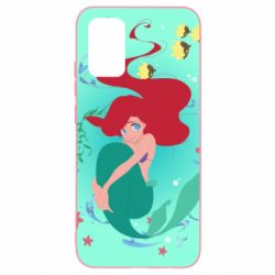 Чохол для Samsung A02s/M02s Cute and shy Ariel - PrintSalon