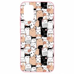 Чохол для Samsung A02s/M02s Cute dogs pattern - PrintSalon