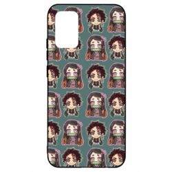 Чехол для Samsung A02s/M02s Cute Tanjiro with Nezuko - PrintSalon