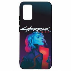 Чохол для Samsung A02s/M02s Cyberpunk Girl Portrait - PrintSalon