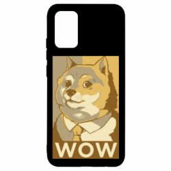 Чехол для Samsung A02s/M02s Doge wow meme - PrintSalon