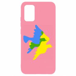 Чехол для Samsung A02s/M02s Dove flag of Ukraine - PrintSalon