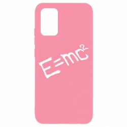 Чехол для Samsung A02s/M02s E=mc2 - PrintSalon