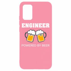 Чехол для Samsung A02s/M02s Engineer Powered By Beer - PrintSalon