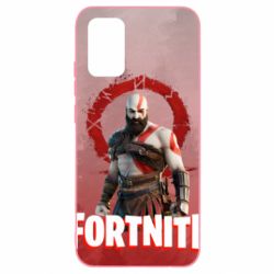 Чехол для Samsung A02s/M02s Fortnite Kratos - PrintSalon