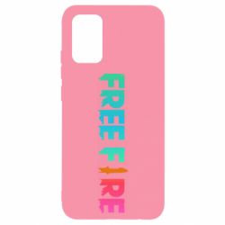 Чехол для Samsung A02s/M02s Free fire gradient logo - PrintSalon