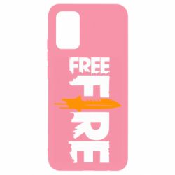 Чохол для Samsung A02s/M02s Free Fire vertical logo - PrintSalon