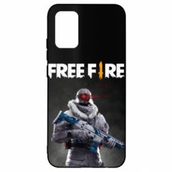 Чохол для Samsung A02s/M02s Free Fire Winter Warrior - PrintSalon