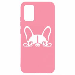 Чехол для Samsung A02s/M02s French Bulldog Puppy - PrintSalon