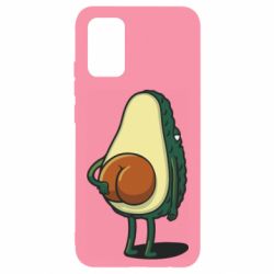 Чехол для Samsung A02s/M02s Funny avocado - PrintSalon