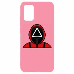 Чехол для Samsung A02s/M02s Игра в кальмара Soldier - PrintSalon