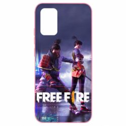 Чехол для Samsung A02s/M02s Garena Free Fire Samurai Team - PrintSalon
