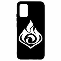 Чехол для Samsung A02s/M02s Genshin Impact Pyro - PrintSalon