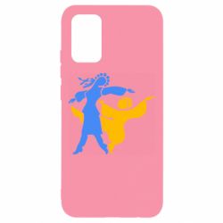 Чехол для Samsung A02s/M02s Гопак. Девушка и парень - PrintSalon