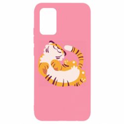 Чехол для Samsung A02s/M02s Happy tiger - PrintSalon