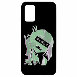 Чехол для Samsung A02s/M02s Himiko Toga glitch