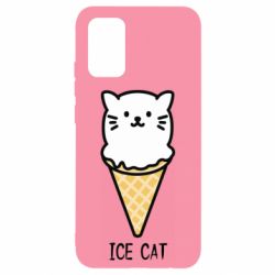 Чехол для Samsung A02s/M02s Ice Cat - PrintSalon