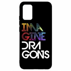 Чехол для Samsung A02s/M02s Imagine Dragons and space - PrintSalon