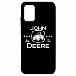 Чехол для Samsung A02s/M02s John Deere and tractor fanArt - PrintSalon