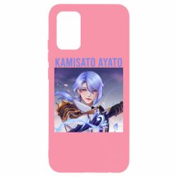 Чехол для Samsung A02s/M02s Kamisato Ayato - PrintSalon