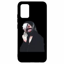 Чехол для Samsung A02s/M02s Kaneki Portrait - PrintSalon