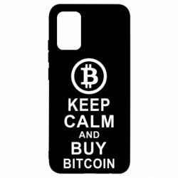 Чехол для Samsung A02s/M02s Keep calm and by bitcoin - PrintSalon