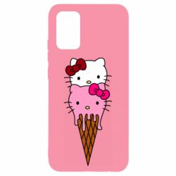 Чехол для Samsung A02s/M02s Kitty ice cream - PrintSalon