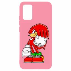 Чехол для Samsung A02s/M02s Knuckles the Echidna - PrintSalon