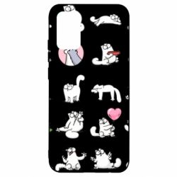 Чохол для Samsung A02s/M02s Кот Саймона емоції - PrintSalon