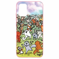 Чохол для Samsung A02s/M02s Коти танцюють - PrintSalon