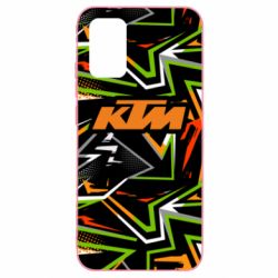 Чохол для Samsung A02s/M02s KTM orange logo - PrintSalon