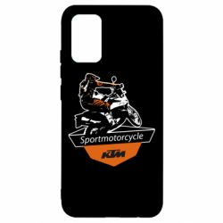 Чехол для Samsung A02s/M02s KTM Sportmotorcycle Art - PrintSalon
