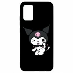 Чехол для Samsung A02s/M02s Kuromi hello kitty - PrintSalon