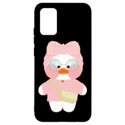 Чехол для Samsung A02s/M02s Лалафанфан в свитере - PrintSalon
