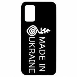Чохол для Samsung A02s/M02s Made in Ukraine symbol - PrintSalon