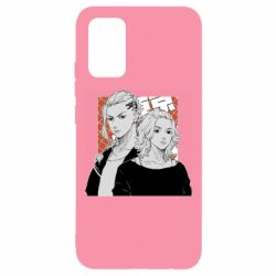 Чехол для Samsung A02s/M02s Manjiro And Draken - PrintSalon