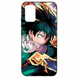 Чехол для Samsung A02s/M02s My hero academy Izuku Midoriya
