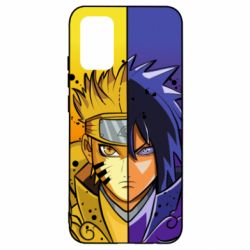 Чохол для Samsung A02s/M02s Naruto Vs Sasuke - PrintSalon