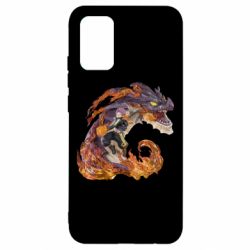 Чехол для Samsung A02s/M02s Natsu with a dragon - PrintSalon