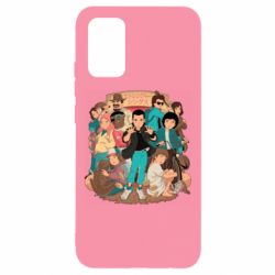 Чехол для Samsung A02s/M02s Очень странные дела арт - PrintSalon