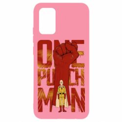 Чехол для Samsung A02s/M02s One Punch Man Saitama