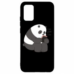 Чехол для Samsung A02s/M02s Панда лайк - PrintSalon