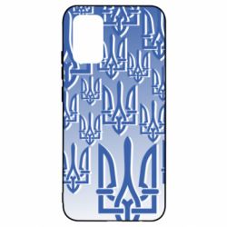 Чохол для Samsung A02s/M02s Паттерн з гербом - PrintSalon