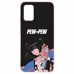 Чехол для Samsung A02s/M02s Pew-Pew - PrintSalon