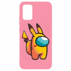 Чохол для Samsung A02s/M02s Pikachu Among Us - PrintSalon