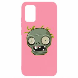 Чехол для Samsung A02s/M02s Plants vs zombie head