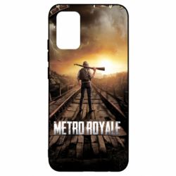 Чехол для Samsung A02s/M02s Pubg Metro Royale - PrintSalon