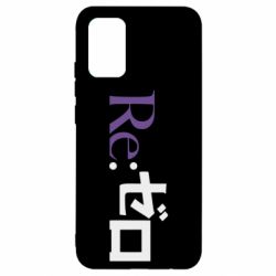 Чехол для Samsung A02s/M02s Re zero - PrintSalon
